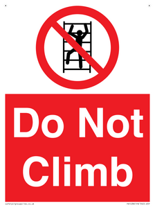 Do Not Climb